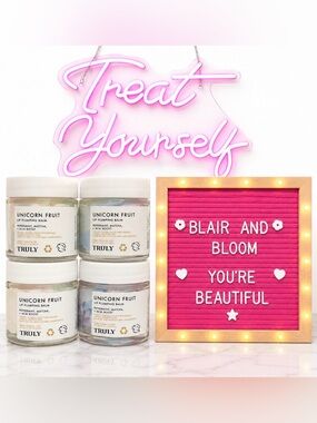 Truly Beauty Unicorn Fruit Lip Plumping Balm Bundle - Discontinued
